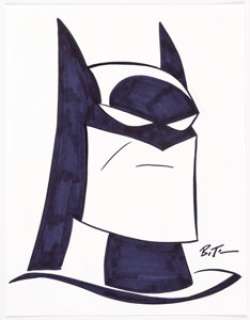 Bruce Timm - Batman Specialty Illustration Original Art (undated).... | Heritage