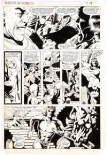 Gene Day Master of Kung-Fu #118 Story Page 15 Original Art (Marvel, 1982).... | Heritage