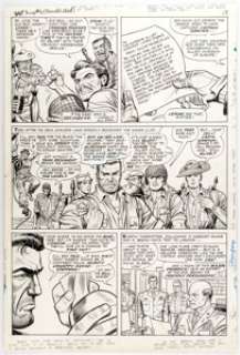 Dick Ayers and John Tartaglione Sgt. Fury #31 Story Page 10 Original Art (Marvel, 1966).... | Heritage
