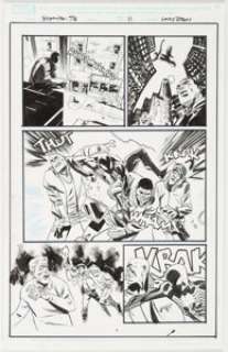 Garry Brown Amazing Spider-Man Annual #1 Story Page 11 Original Art (Marvel, 2018)....