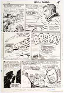 Dick Ayers and John Tartaglione Sgt. Fury and His Howling Commandos #32 Story Page 14 Original Art (Marvel, 1966). - | Heritage