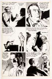 Russ Heath Latigo Story Page 22 Original Art Unfinished (Cottonwood Graphics, 1990s). Heath had succeeded -