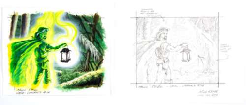 Mike Raabe Magic: The Gathering: Ice Age "Leshrac’s Rite" Card Painting and Preliminary Original Art (Wizards of t... | Heritage