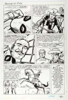 Dick Ayers The Rawhide Kid #37 Story Page 18 Original Art (Marvel Comics, 1963). A couple of generations removed - | Heritage