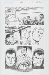 Russ Braun The Boys #50 Story Page 15 Original Art (Dynamite Entertainment, 2011). The Boys, written by Garth -