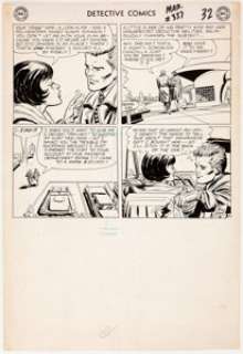 Carmine Infantino and Sid Greene Detective Comics #337 Story Page 10 Original Art (DC Comics, 1965). A keen - | Heritage