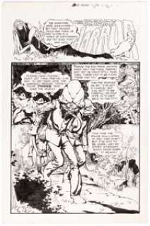 Alex Nino Secrets of Sinister House #12 Unpublished Splash Page 1 Original Art (DC, 1973). ... | Heritage