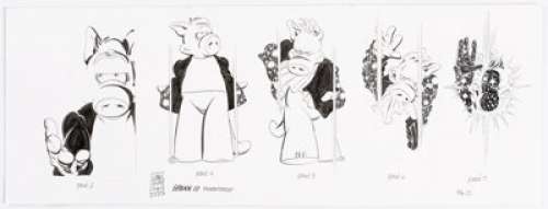 Dave Sim Spawn  #10: Remastered & Expanded Panel Illustration Original Art (Aardvark-Vanaheim, 2020). Cerebus - | Heritage