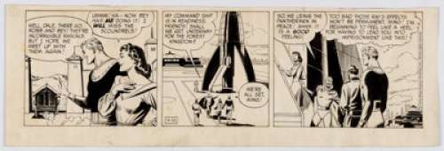 Dan Barry | Flash Gordon Daily Comic Strip Original Art dated 12-22-56 (King Features Syndicate, 1956). | Heritage