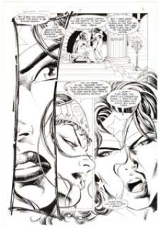 Mike Deodato Jr. | Wonder Woman #0 Story Page 2 Original Art (DC, 1994). | Heritage