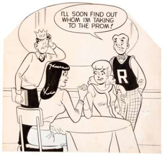 Samm Schwartz (Attributed) | Archie’s Pals ’n’ Gals #20 Cover Original Art (Archie, 1962).... | Heritage