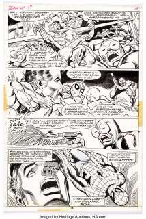 Gil Kane And "Everybody" | Marvel Team-Up #17 Story Page 8 Original Art (Marvel, 1974). | Heritage