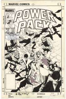 June Brigman - Power Pack #12 Cover