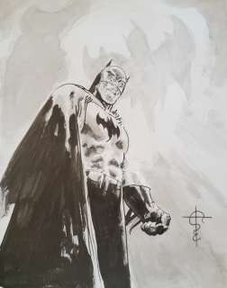 Tony Salmons - Batman Bat signal