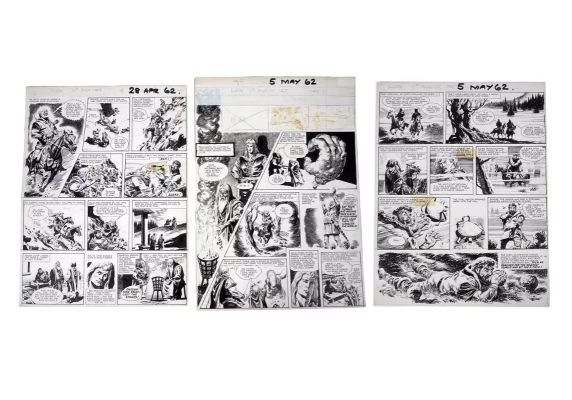 Original artwork for Karl the Viking by Don Lawrence | misc / divers