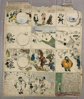 Richard Outcault, Buster Brown Sunday Art Page | Weiss Auctions