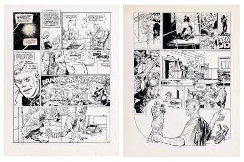 Parras | Le Lièvre de Mars, planches n°21 et 22 à… | AZ auction