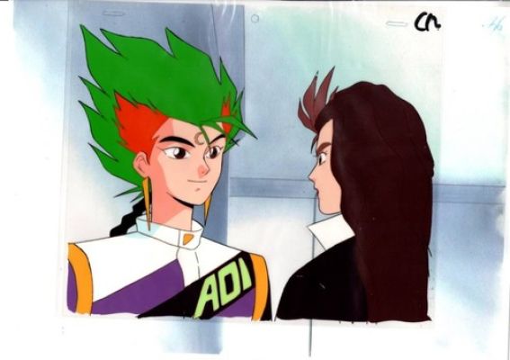 Future GPX Cyber Formula Animation Anime Original Production Cel Painting E-7646 | eBay Europe (Buy It Now)