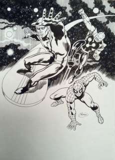 Mitton Jean-Yves Français 1945 | MITTON JEAN-YVES Français 1945 Strange Re-création originale Ã  l’encre de chine du… | Cornette de St Cyr