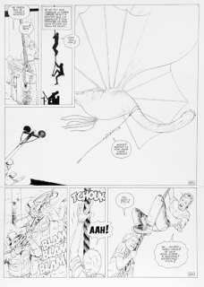 Léo | Aldébaran, planche n°28 Ã  l’encre de Chine de l… | Banque Dessinée