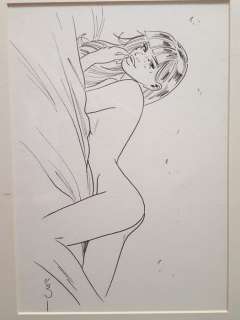 Jim | Dessin original  - Marie  - Une nuit Ã  Rome | Catawiki