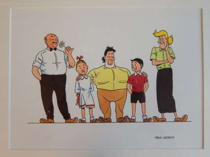 Geerts, Paul | Tekening naar Willy Vandersteen en Suske en Wiske "klassiek" | Catawiki