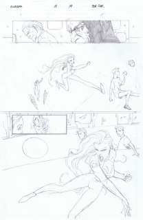 Scott Clark | Allegra 3 Pg 14 | ComicArtFans Classifieds