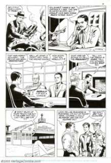 Russ Heath - Original Art for The Rocketeer: The Official Move Adaptation, pages 8, 9 and 10 (Disney, 1997). The - | Heritage