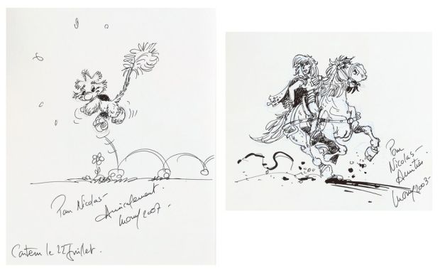 Luguy | Lot 059 - Percevan 7 (ré 2001) et 8 (ré 99). Le tome 7… | AZ auction