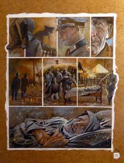 Le Hénanff, Fabrice | Planche originale en couleur (p.16)  - OSTFRONT  - (2010) | Catawiki