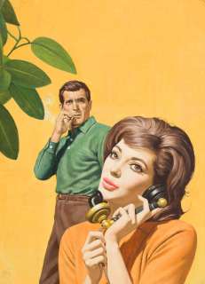 Stan Borack (1927 - 1993) | Stan Borack | "Forecast for Love", okładka książki, 1966 | Desa Unicum