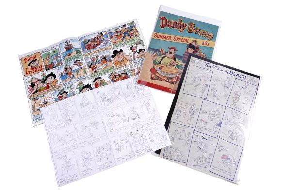 Lot 187 - Comics artwork by Bill Ritchie | misc / divers