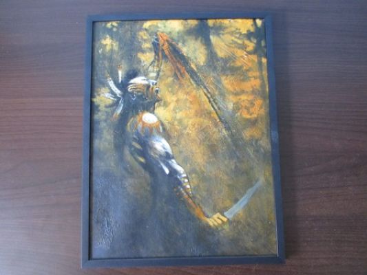 CROMWELL : PEINTURE "LE DERNIER DES MOHICANS" | eBay Europe