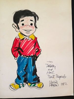 RARE Irwin Hasen Original Drawing Dondi 1982 signed 9" x 11" | eBay US (Buy It Now)