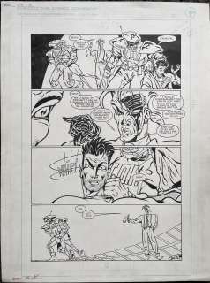 Pander Brothers | Grendel: Devil’s Legacy #12 / Pg. 8 - Original Comic Page by the Pander Brothers | Pander Brothers