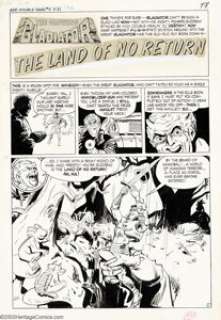 Sam Glanzman - Original Art Complete Story for Double Dare Adventures #2 "The Land of No Return" - | Heritage