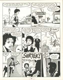 Jaime Hernandez | Love And Rockets V 1- Rocky And Her Robot Fumble Issue 9 Page 7 | Scott Eder