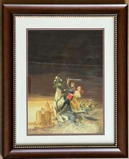 Robert Berran (b. 1923) Oil on Board illustration | Weiss Auctions