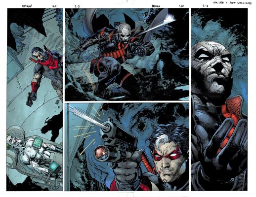 Alex Sinclair, Jim Lee - Batman: Hush 2 Issue 160 Page 2 And 3 Colors