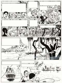 François Craenhals | Pom et Teddy, Zone interdite, planche originale Ã … | Septimus