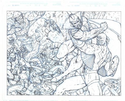 Jorge Lucas - Inhumans Volume 3 Issue 04 Page 11 & 12