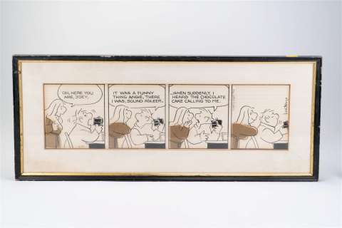 The Dumplings Original Comic Strip Artwork 1976 Fred lucky | misc / divers