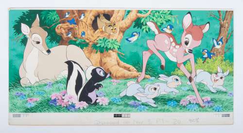 Walt Disney - Bambi and his friends | Zwiggelaar Auctions