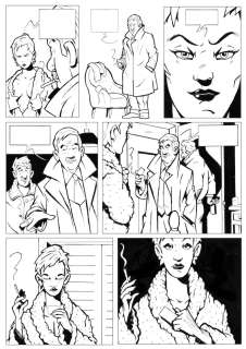 JOTED / Nicolas Sjöstedt _ Planche originale _ Page 9 _ LE MIROIR DES ÂMES | Galerie Neuf