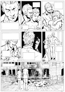 JOTED / Nicolas Sjöstedt _ Planche originale _ Page 35 _ LE MIROIR DES ÂMES | Galerie Neuf