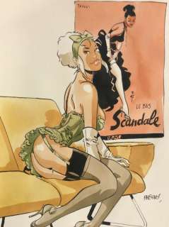 Meynet, Felix - Dessin original en couleurs directes - Mirabelle Ã  Paris | Catawiki