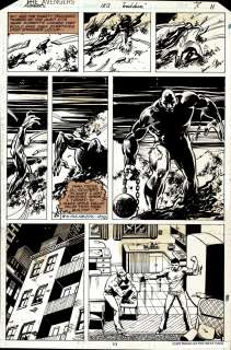 John Byrne, Klaus Janson - Avengers #183 P 11 (The Absorbing Man Finally Comes Back To Life After Seemingly Dying in Hulk 209!) 1979