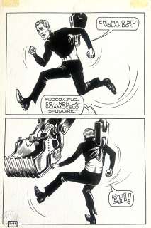 MAGNUS - Original page for Alan Ford n. 2 page 96. Cm. 16,5x25. Ink on board. Code 1515.