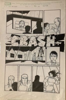 Juan Bobillo | She hulk issue 1, page 10 – 2005 | NRisso Art