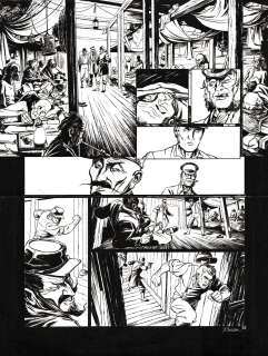 BESSE Xavier - Planche originale 45 de LAOWAI Tome 1. La guerre de l‘opium par Xavier BESSE